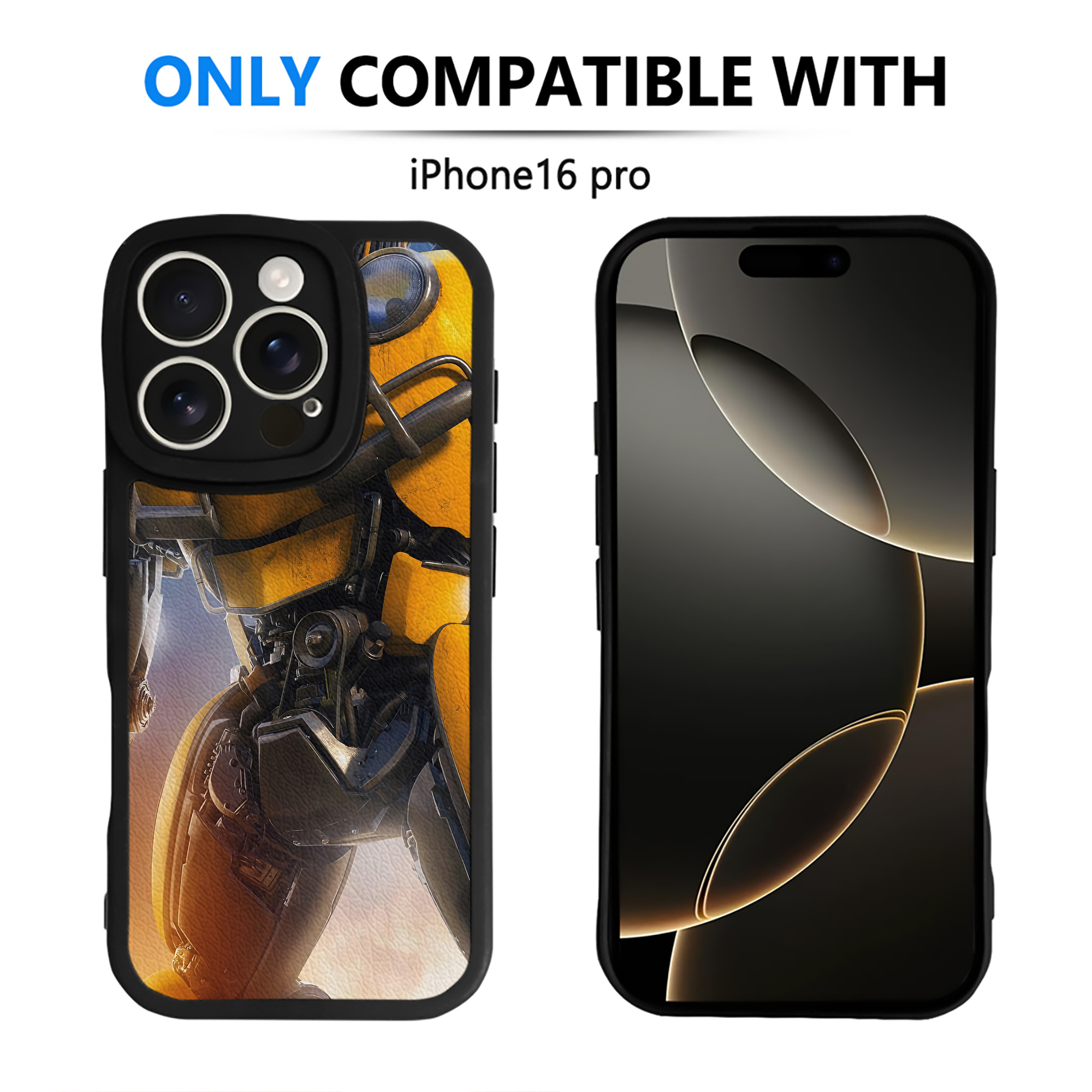 （画像用） Transformers トランスフォーマー 【iPhone 16シリーズ対応】シリコンスマホケース（レザー調） 材質：シリコン